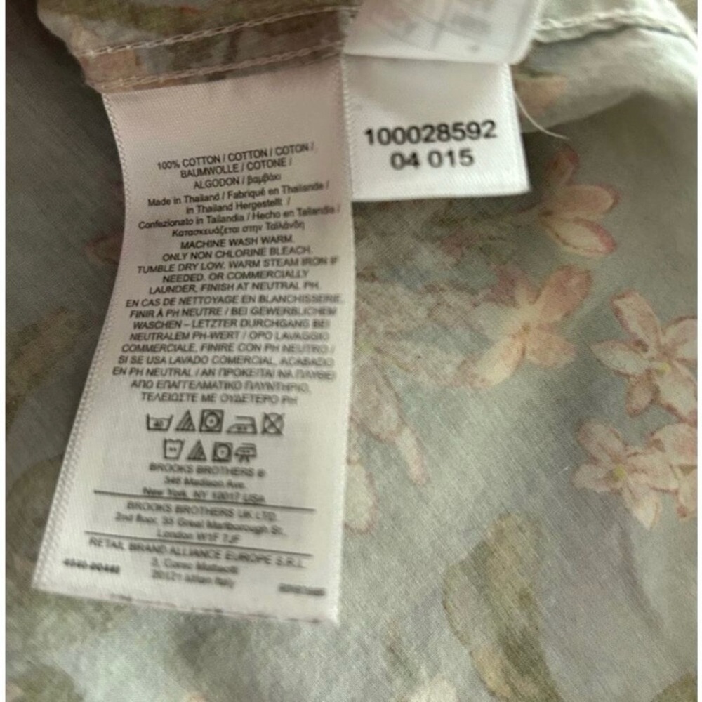 Liberty Art Fabric + Brooks Brother’s Floral Button-Front Long-Sleeve Shirt - Picture 11 of 11